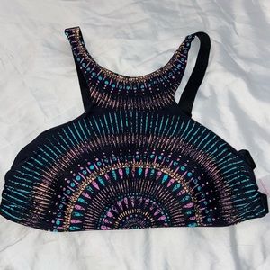 Target high neck swim top